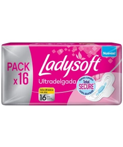 Ladysoft Toallas Femeninas Ultradelgada 16u