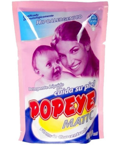 Popeye Detergente líquido hipoalergénico 800mL