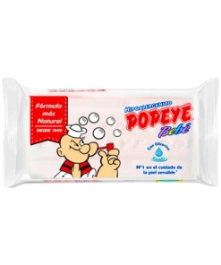 Popeye jabon en barra bebe blanco170g