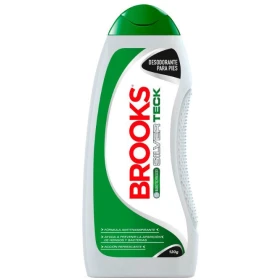 Brooks talco para pies silver teck 120g