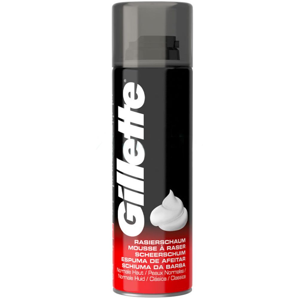 Gillette espuma de afeitar clasica 200ml