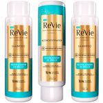 Revie 2 Shampoo + Acondicionador Revitalizador Brillo 350ml C/u:
