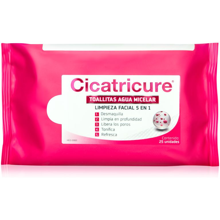 Cicatricure Toallitas Agua Micelar