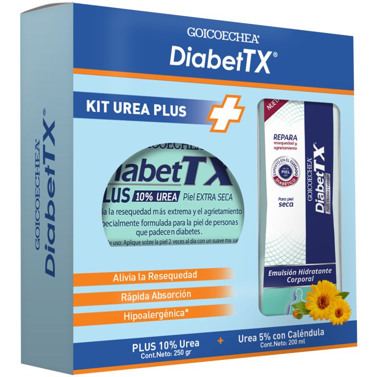 Pack Goicoechea Diabet Tx Crema Urea 250G + Caléndula 200ml