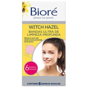 Biore Bandas Ultra Limpieza Profunda Nariz 6Un