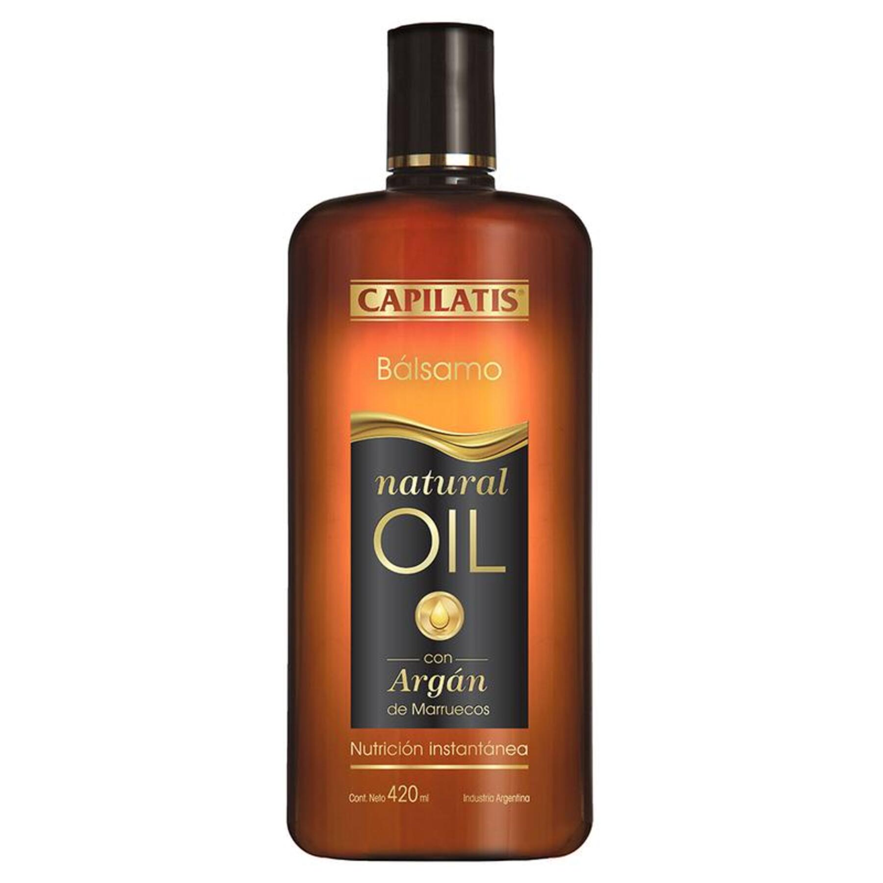 Capilatis Acondicionador Natural Oil Con Argan 420ml