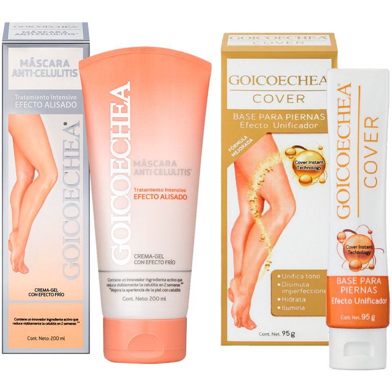 Pack Goicoechea Máscara Anti-celulitis 200 ML + Cover 95G