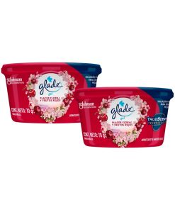 Pack 2 Glade Gel Aromatizante Placer Floral Y Frutos Rojos