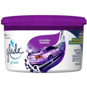 Glade Gel Auto Lavanda Marina 70g 