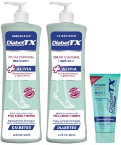 Goicoechea Diabet Tx 02 Cremas 400ml + Manos y Codos 50g