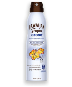 Hawaiian tropic protector solar ozono 50+ fps 180ml