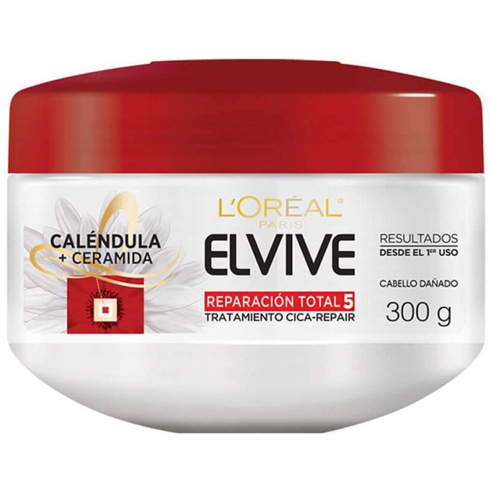 Loreal Elvive Crema Tratamiento Reparación Total 5 / 300G