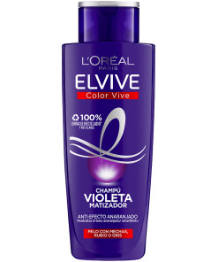 Loreal shampoo matizador elvive color vive violeta 200ml