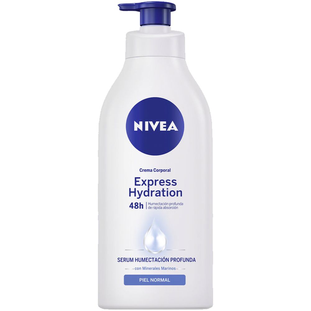 Nivea Crema Corporal Hidratación Express Pieles Normales1L