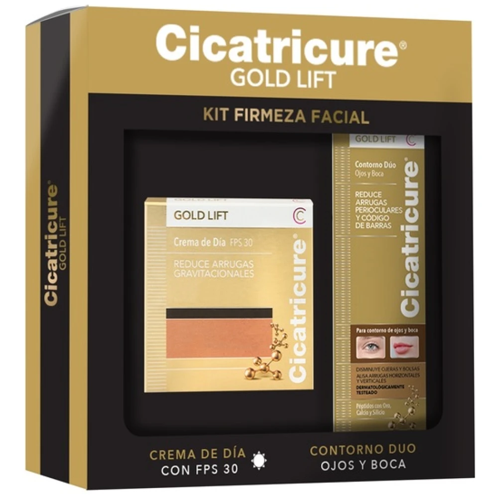 Pack Cicatricure Gold Crema Día 50g + Contorno Duo 15ml