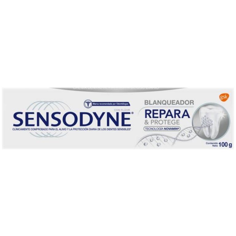 Pasta De Dientes Sensodyne Repara Y Protege 100g