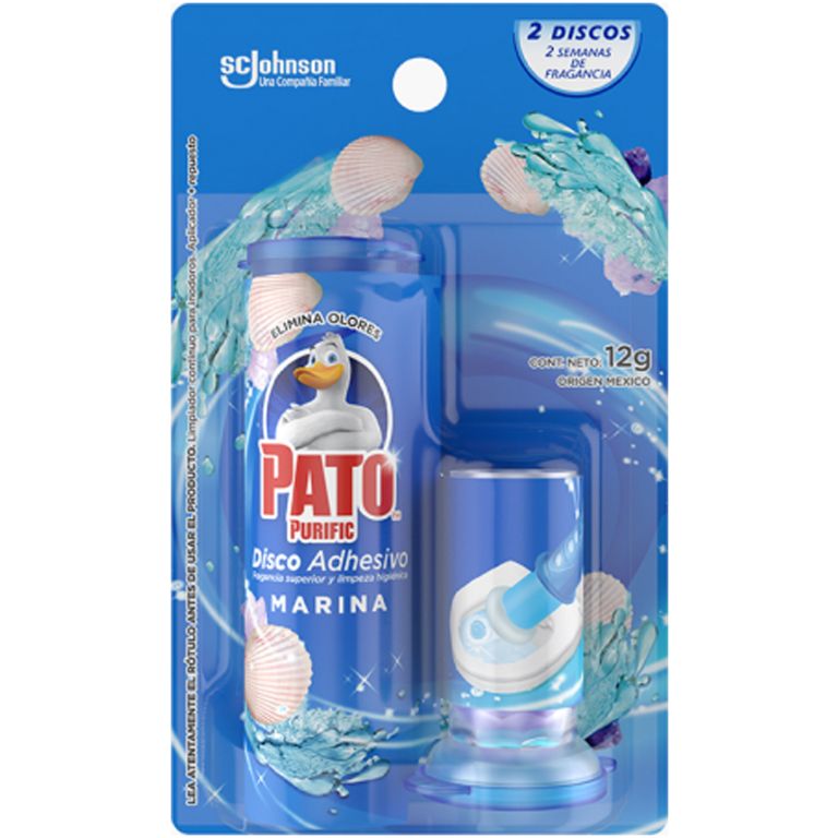 Pato purific discos adhesivos marina 2 un