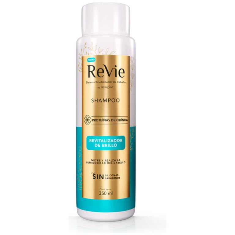 Revie Shampoo Revitalizador del Brillo 350ml