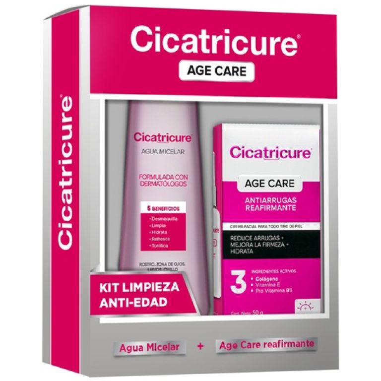 Pack Cicatricure Age Care Reafirmante + Agua Micelar 200ml