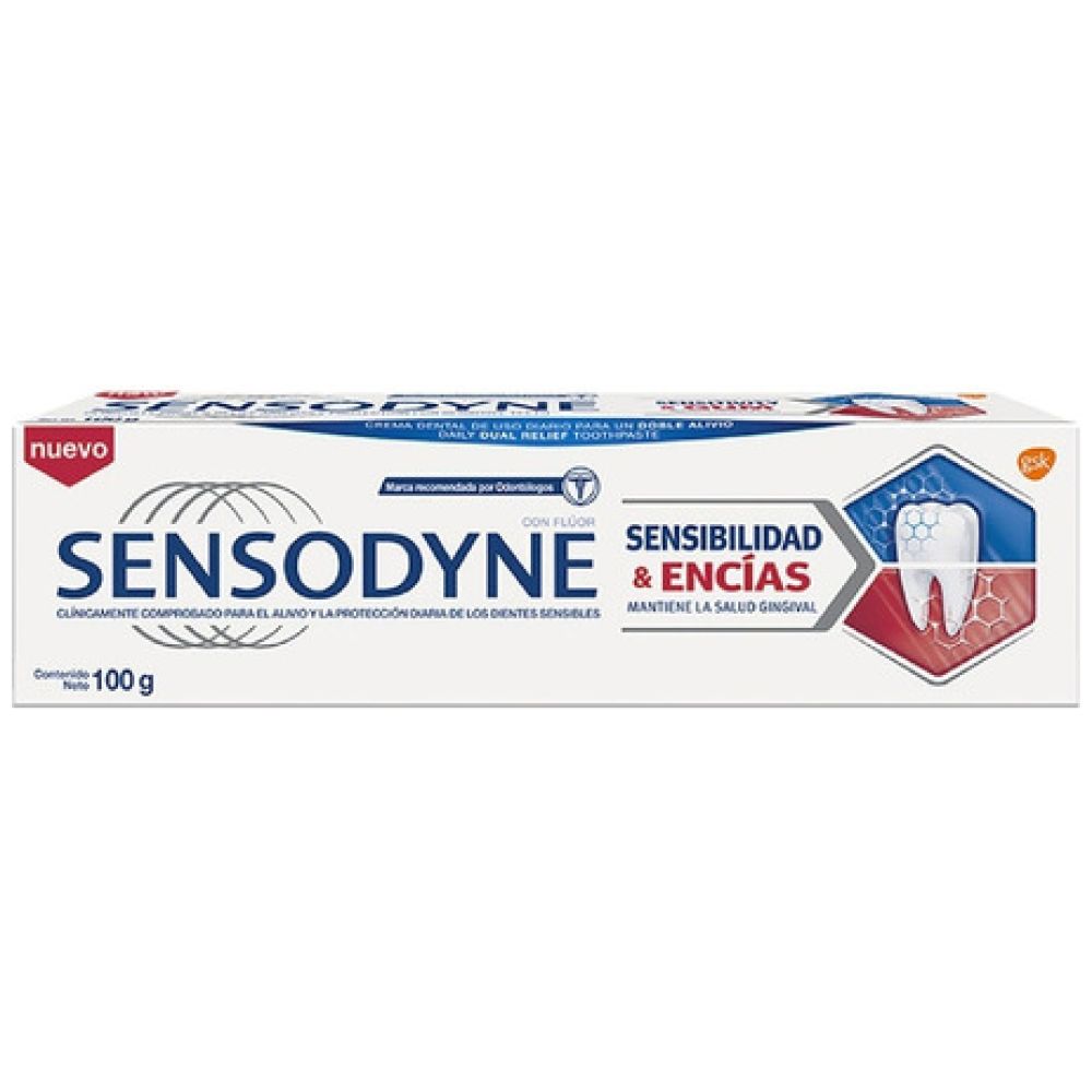 Sensodyne Pasta Dental Sensibilidad &Amp;Amp; Encías 100G
