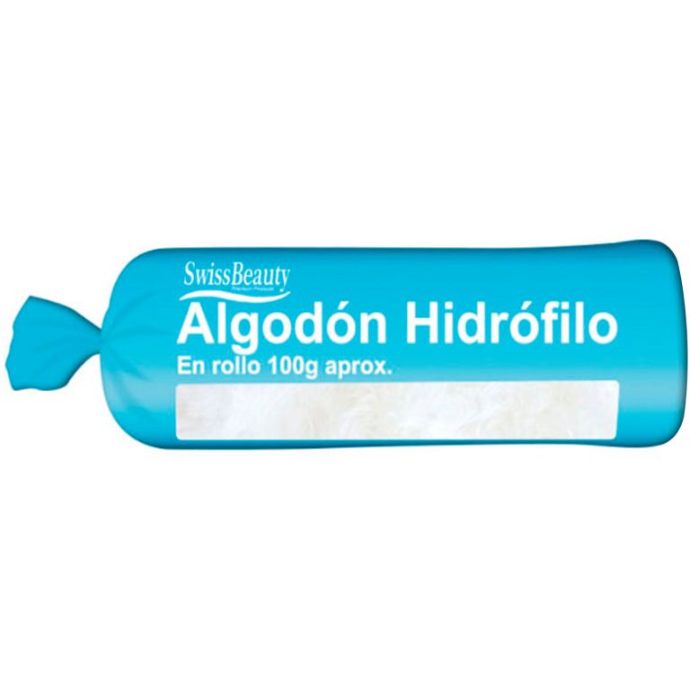 Swiss Beauty Algodón Hidrófilo 100g
