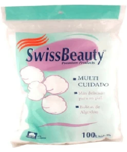 Swiss Beauty Copos De Algodón 100u