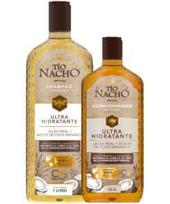 Kit tio nacho shampoo coco 1lt + aco coco 415 ml