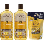 Tio Nacho 02 Shampoo 415ml+ Shampoo Doypack Aclarante 400ml