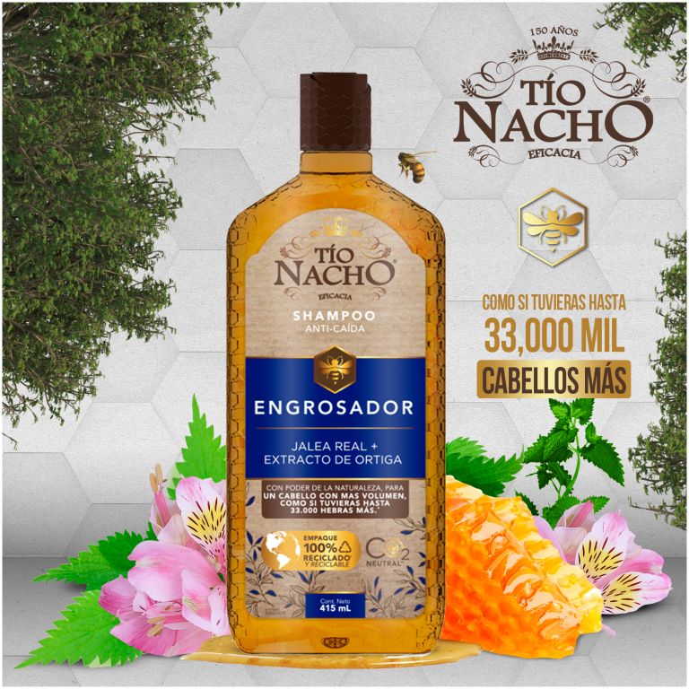 tío nacho engrosador shampoo 415ml