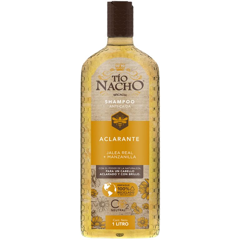 Tío Nacho Aclarante Anticaida Jalea Real + Manzanilla 1litro