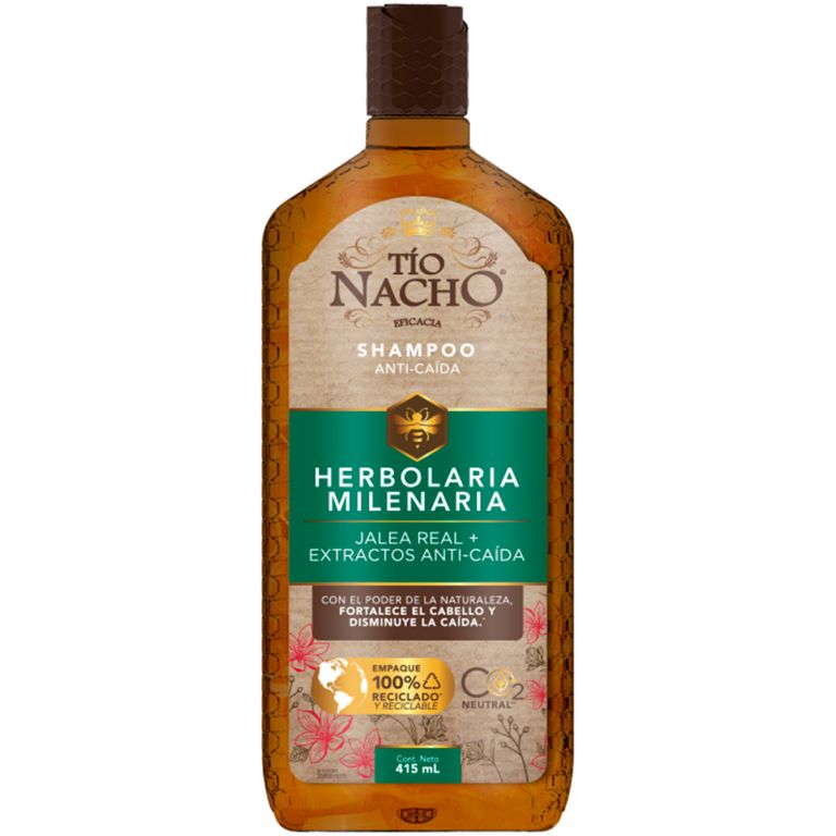 pack tio nacho 02 shampoo herbolaria 415ml c/u