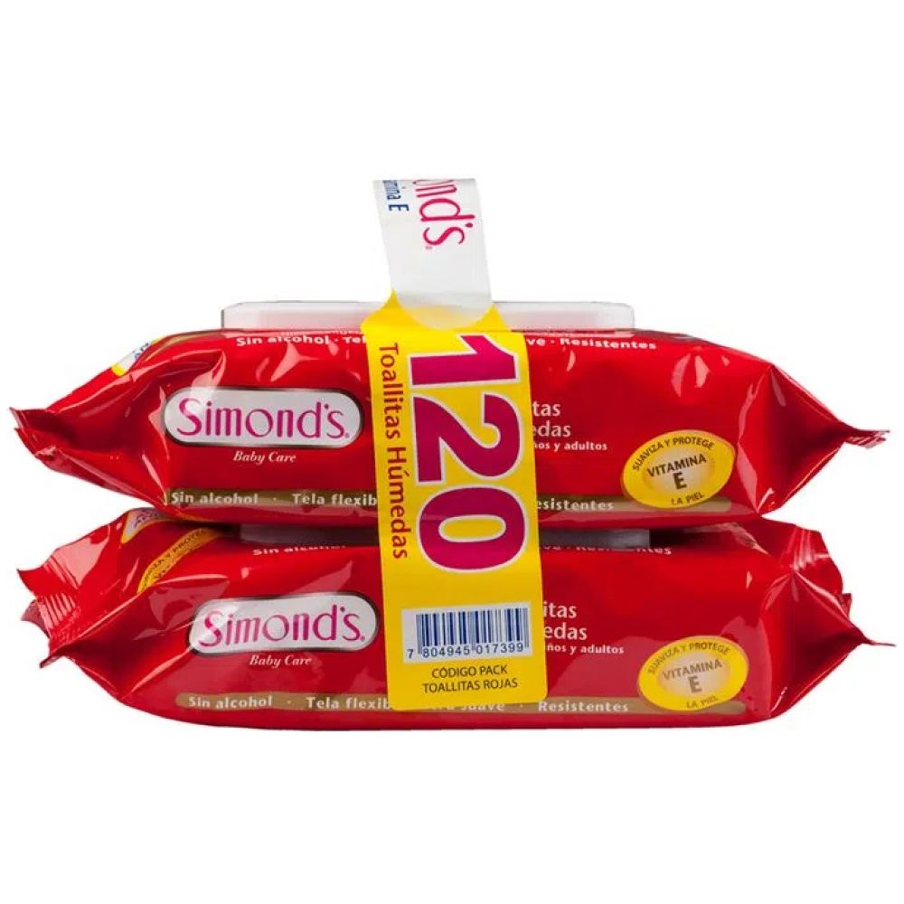 Pack Simonds Toallitas Húmedas Baby Care