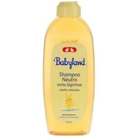 Babyland Shampoo Neutro Cabellos Delicados 410ml