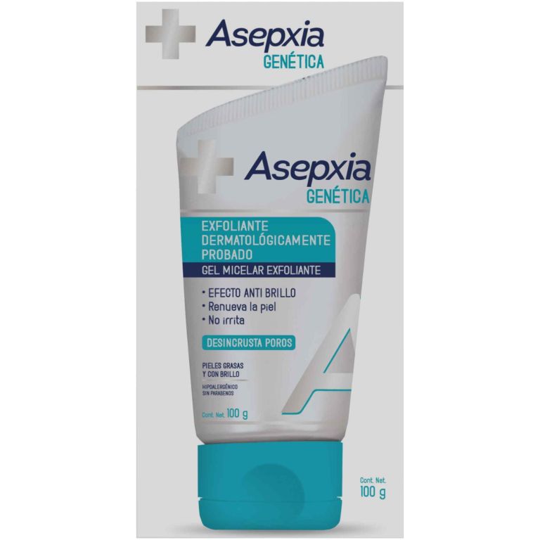 Asepxia GEN Gel Exfoliante Micelar Anti Brillo 100 G