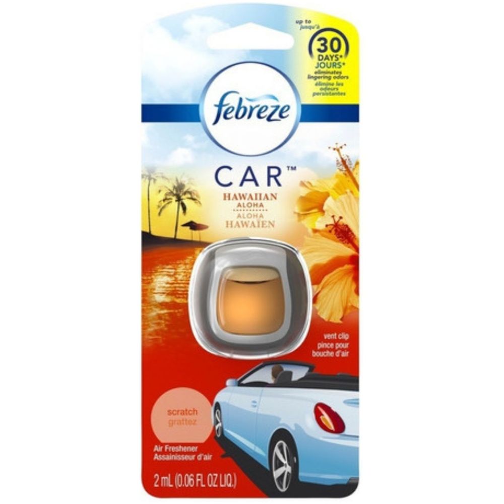 Febreze Aromatizante Auto 1 Clip Hawaiian Aloha