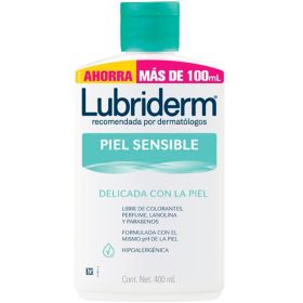 Lubriderm Crema Corporal Piel Sensible 400 ml