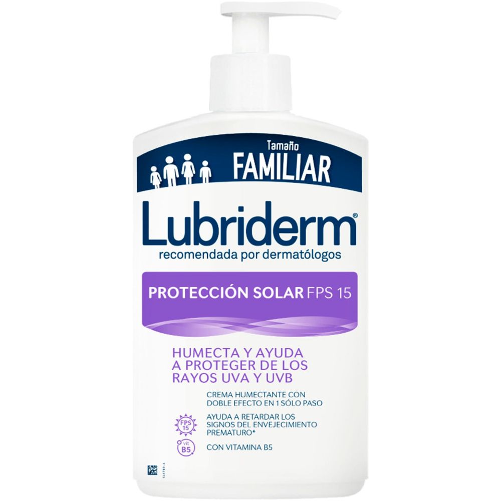 Lubriderm Crema Corporal Protección Solar 750Ml Fps 15