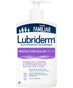Lubriderm Crema Corporal Protección Solar 750ml FPS 15