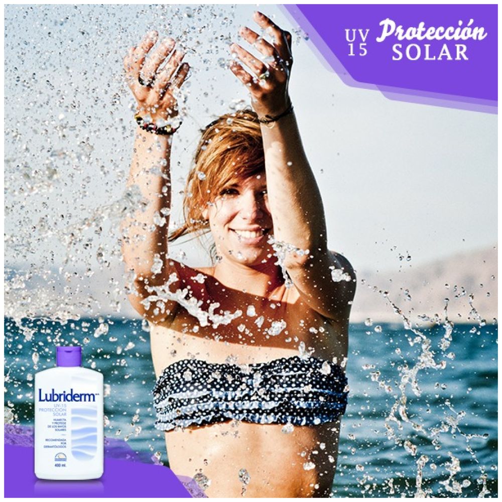 Lubriderm Crema Corporal Protección Solar 750Ml Fps 15  - Imagen 5
