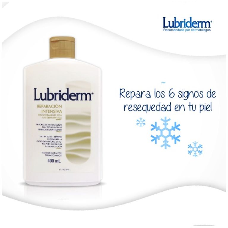 lubriderm crema corporal reparación intensiva 750 ml