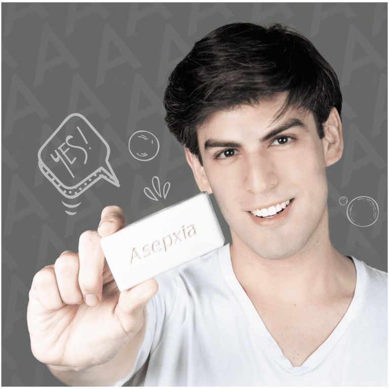 pack asepxia jabón azufre 100g + jabón bicarbonato 100g
