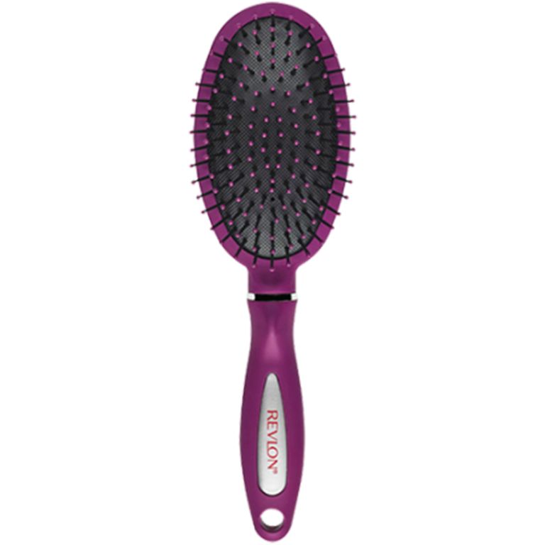 Revlon Cepillo Ovalado Acabado Suave Morado 1u