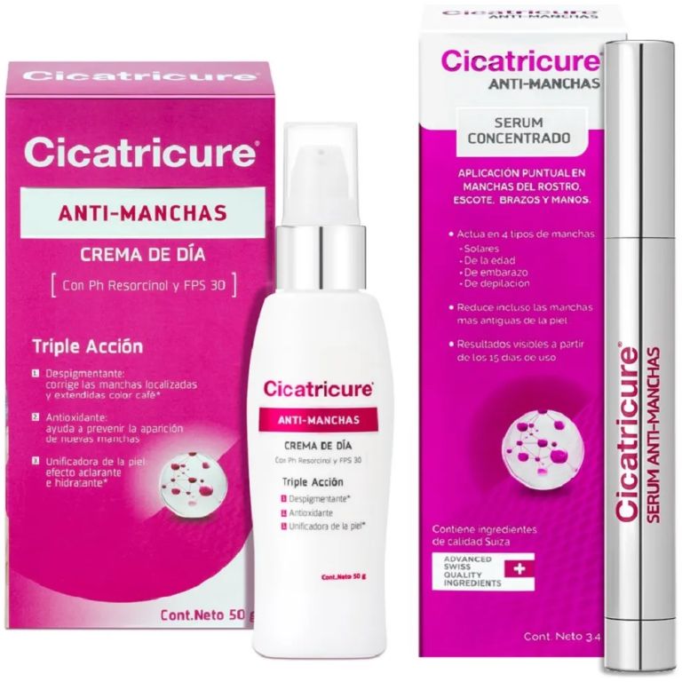 Pack Cicatricure Serum Concentrado + Anti-mancha Día
