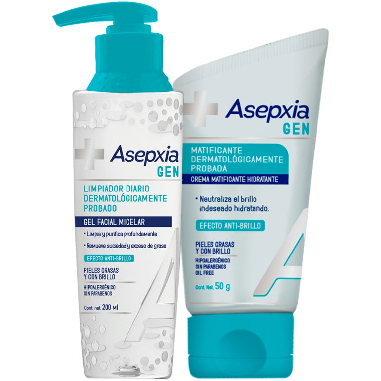 Pack Asepxia Gen Gel Facial Micelar