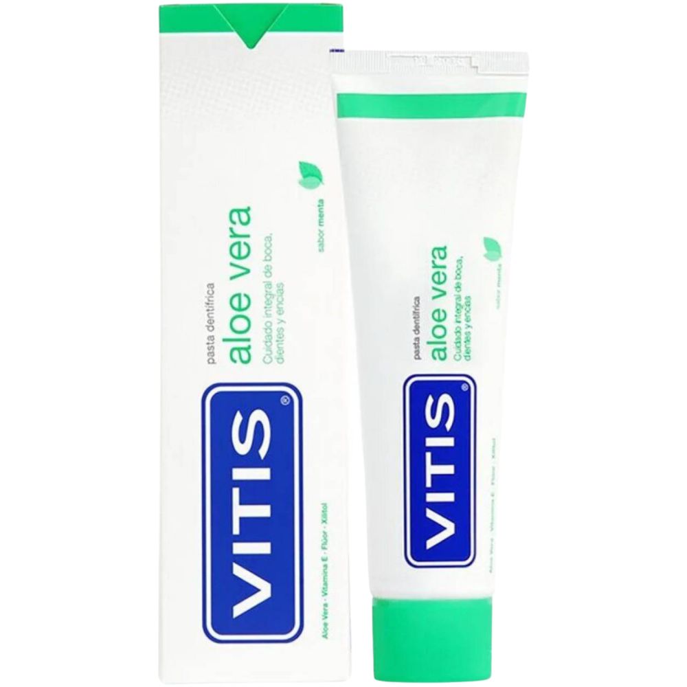 Vitis Pasta Dental Aloe Vera Boca Dientes Y Encías 100 Ml