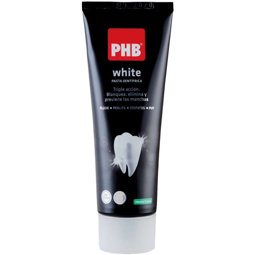 Phb Pasta Dental White Menta Fresca 75 Ml - Imagen 2