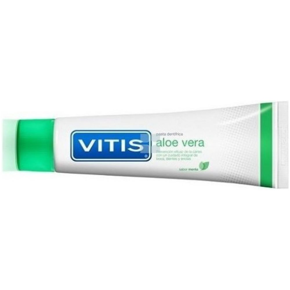 Vitis Pasta Dental Aloe Vera Boca Dientes Y Encías 100 Ml  - Imagen 3