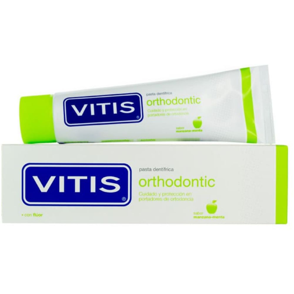 Vitis Pasta Dental Orthodontic Manzana Menta 100 Ml  - Imagen 3