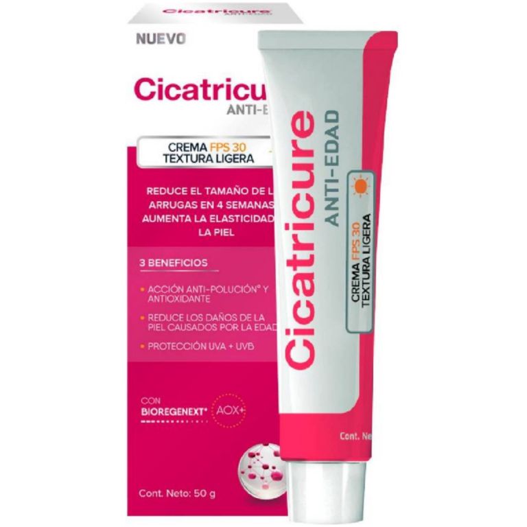 pack 02 cicatricure crema antiedad fps 30 / 50 g