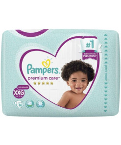 Pampers Pañales Premium Care Talla XXg